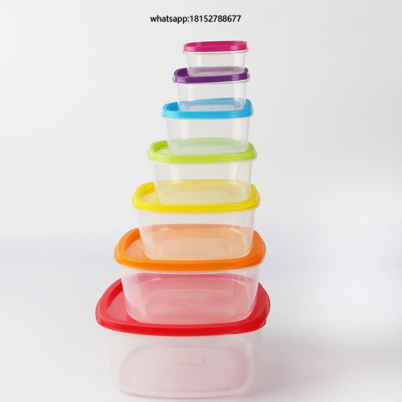 Food Storage Plastic Container - حاوية طعام بلاستيكية من رينبو، 7