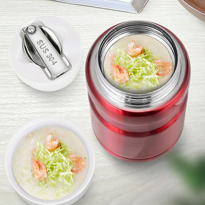 Food Storage Thermos - 500/750 مللي حاوية طعام من الفولاذ