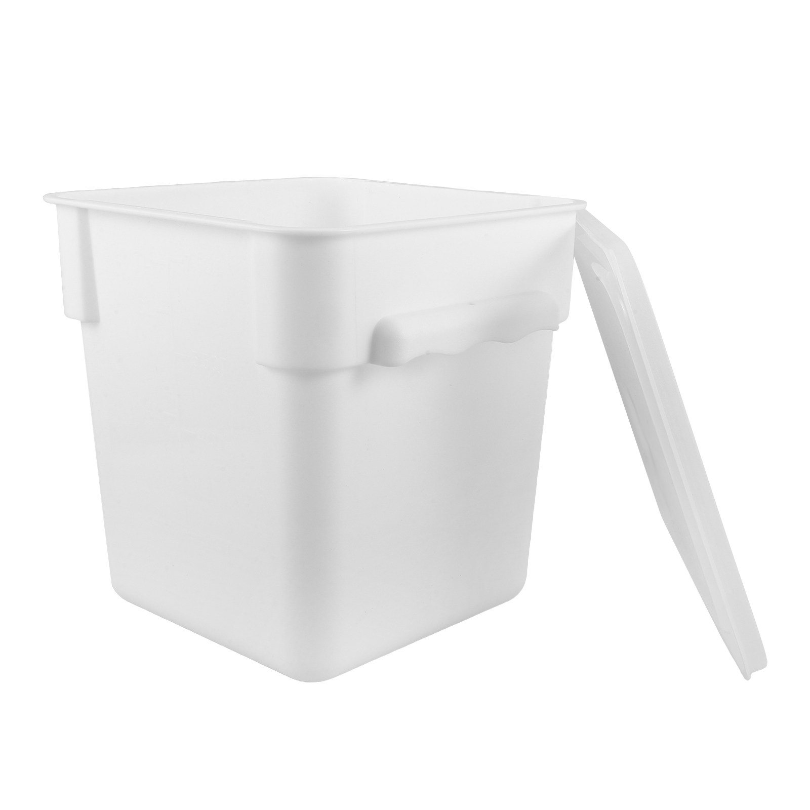 Food Storage Plastic Container - حاوية تخزين طعام بلاستيكية مربعة قابلة