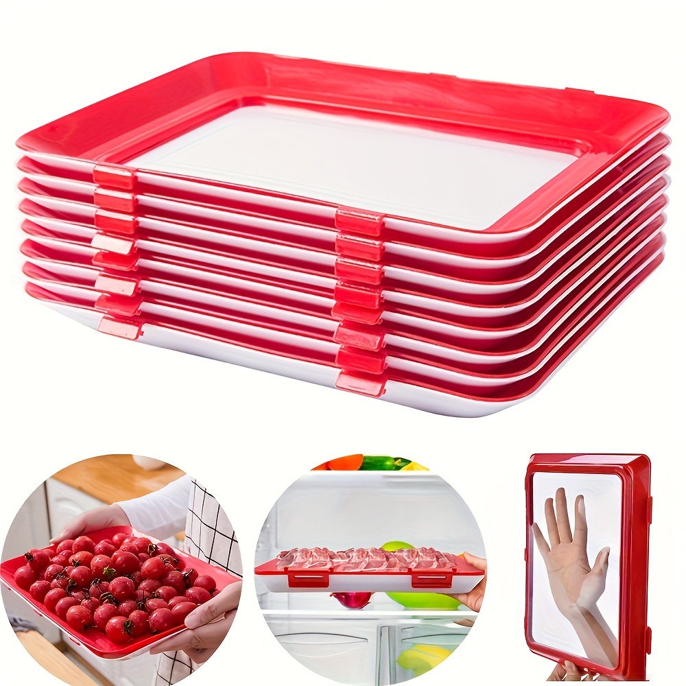 Food Storage Food Safety - صينية حفظ الطعام قابلة لإعادة الاستخدام