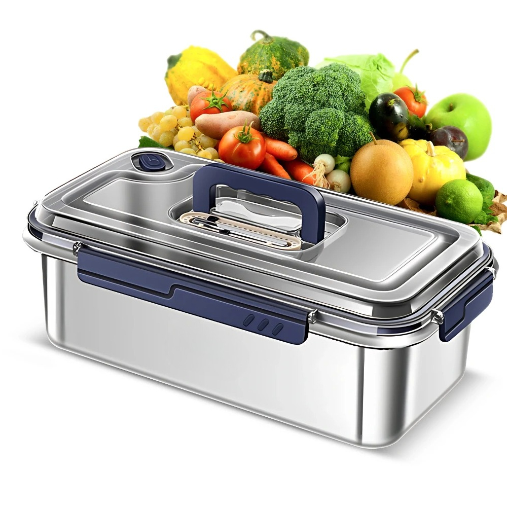 Food Storage Box Large - حاويات تخزين المواد الغذائية مع أغطية