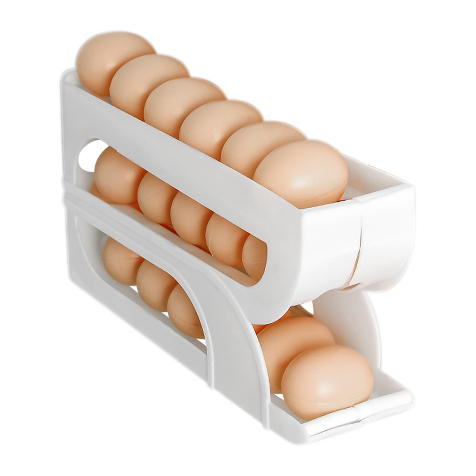 Food Storage Box Large - حامل بيض أوتوماتيكي جديد للمطبخ المنزلي،