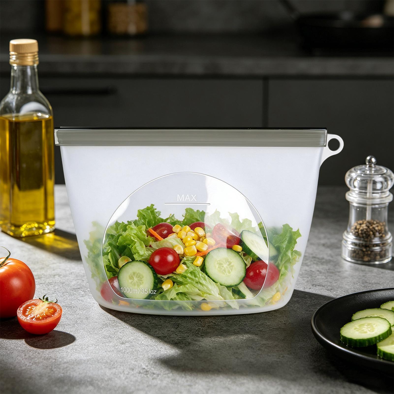 Ziploc Food Storage - أكياس تخزين طعام قابلة لإعادة الاستخدام،