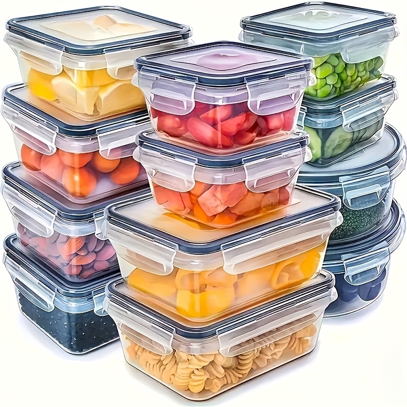 Food Storage Containers Set - مجموعة من 8 قطع تشمل 4