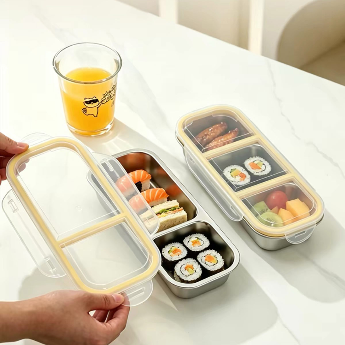 حاوية تخزين طعام من الفولاذ ال - مراجعة Food Storage Order وسعره
