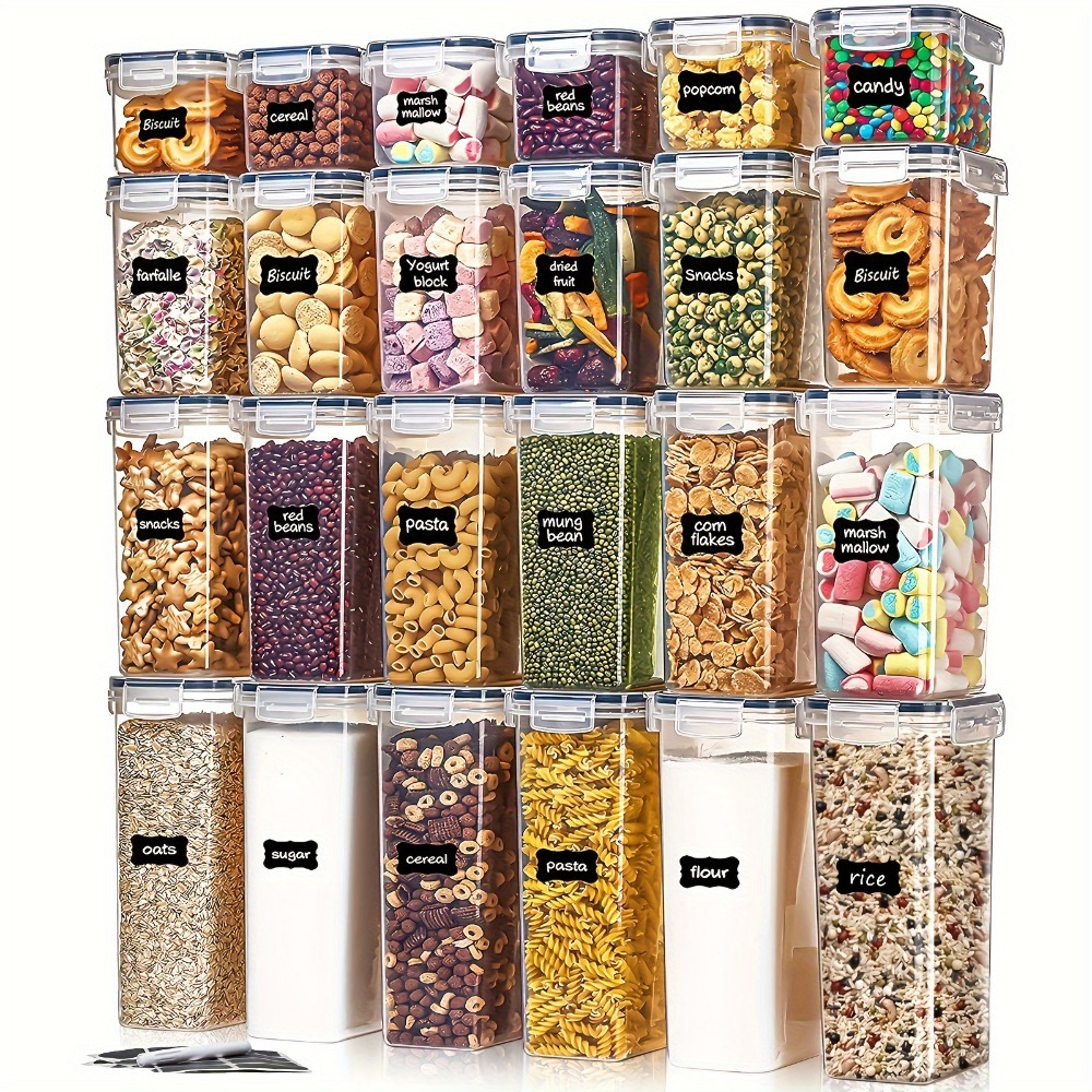 24 قطعة من حاويات تخزين الطعام - مراجعة Food Storage Containers Set وسعره