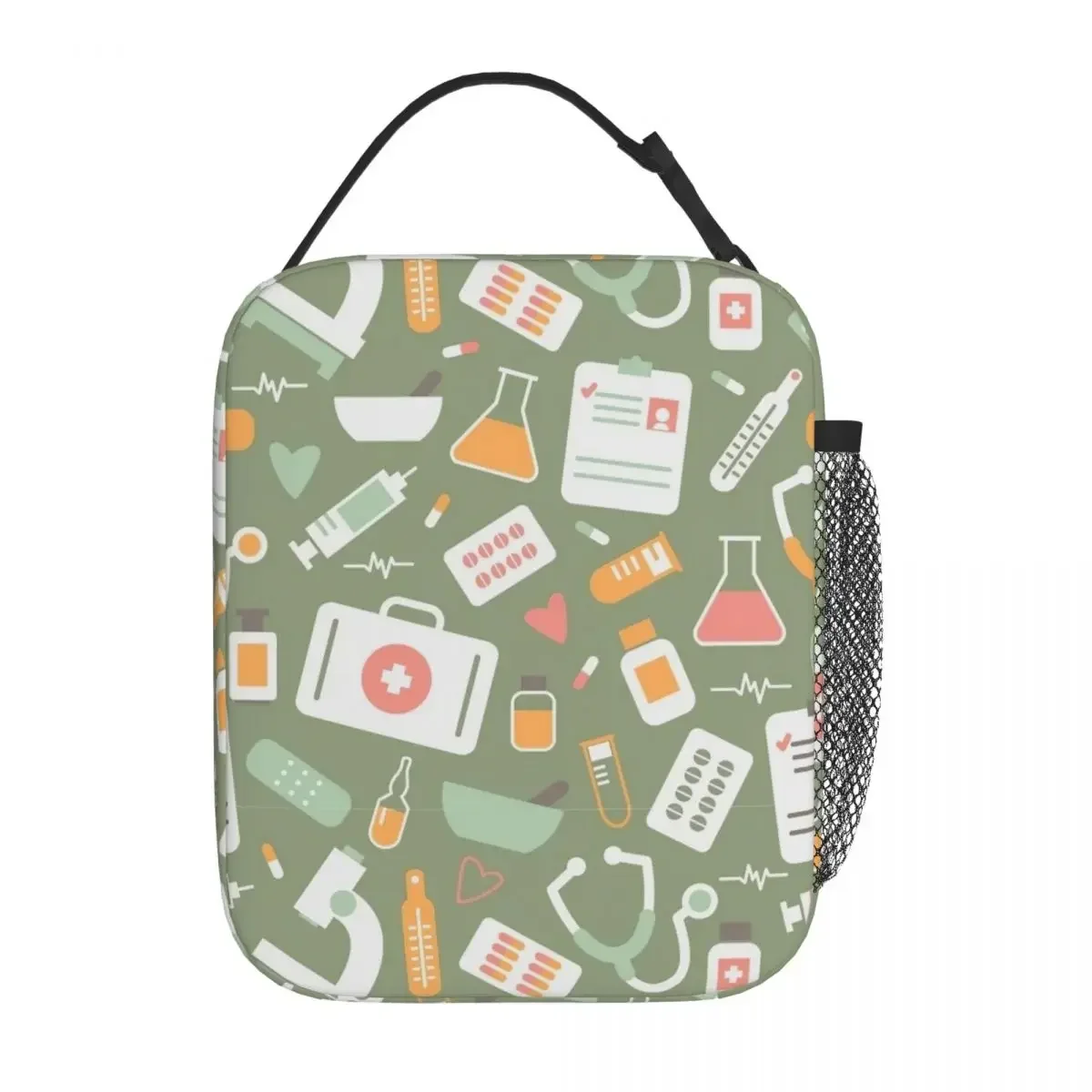 حقيبة غداء معزولة بنمط ممرضات  - مراجعة Food Storage Zipper Bags وسعره