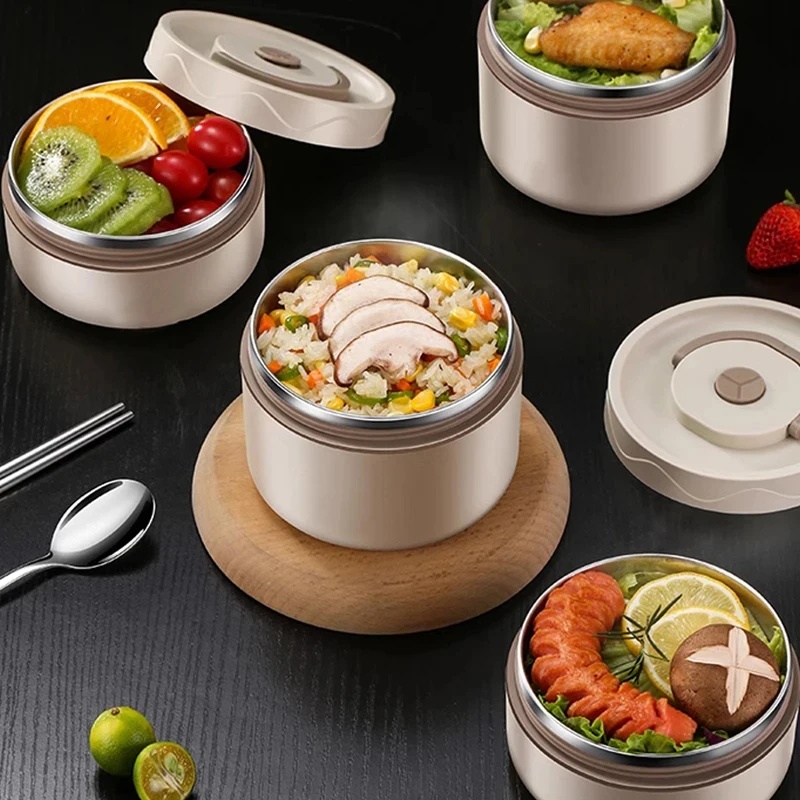 صندوق غداء حراري محمول من الفو - مراجعة Food Storage Thermos وسعره