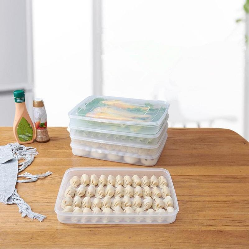 صندوق تخزين شفاف للمطبخ، منظم  - مراجعة Food Storage Containers Set وسعره