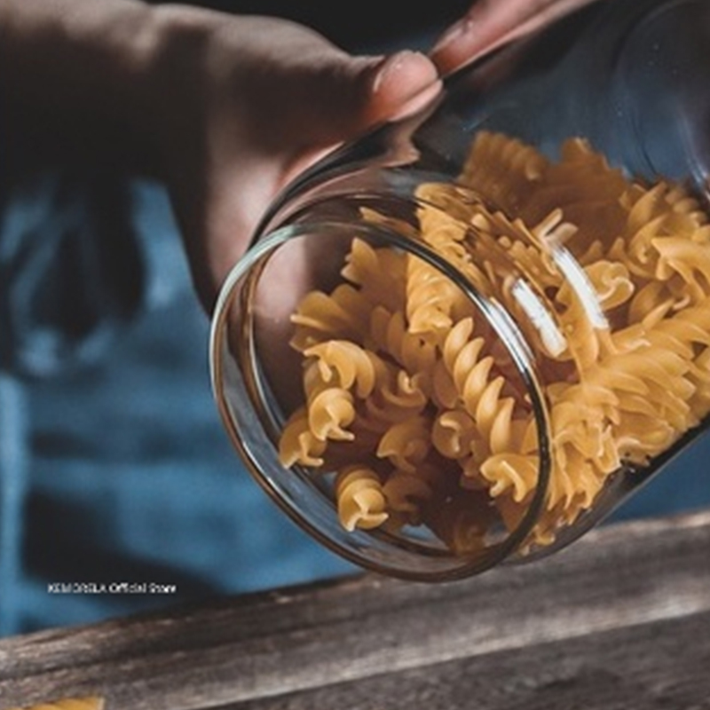 غطاء خشبي زجاجي محكم علبة المط - مراجعة Food Storage Jars With Wooden Lids وسعره