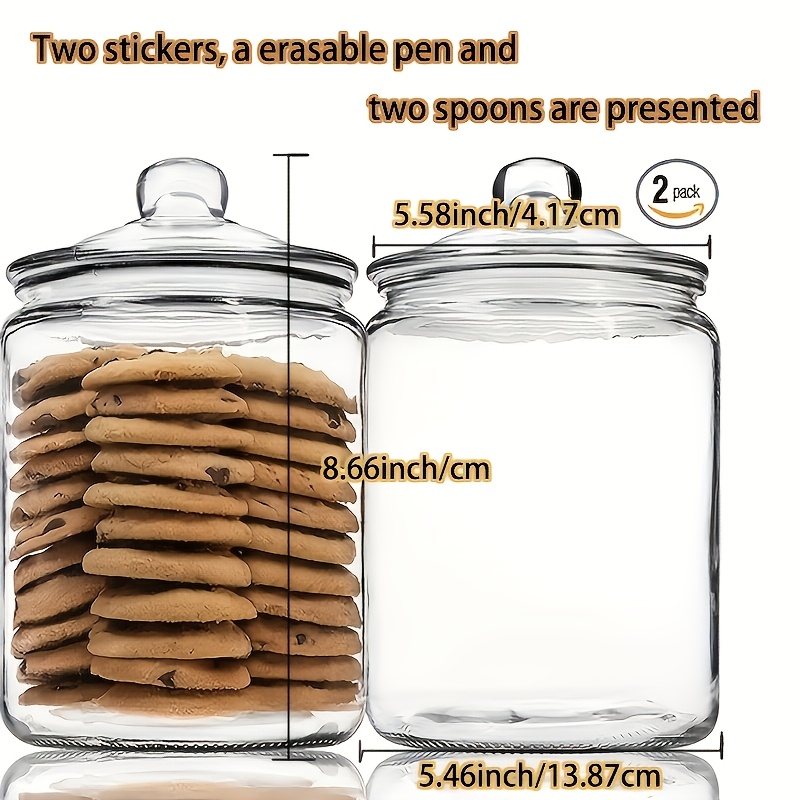 2 قطعة من أوعية الزجاج للخزائن - مراجعة Food Storage Containers Set وسعره