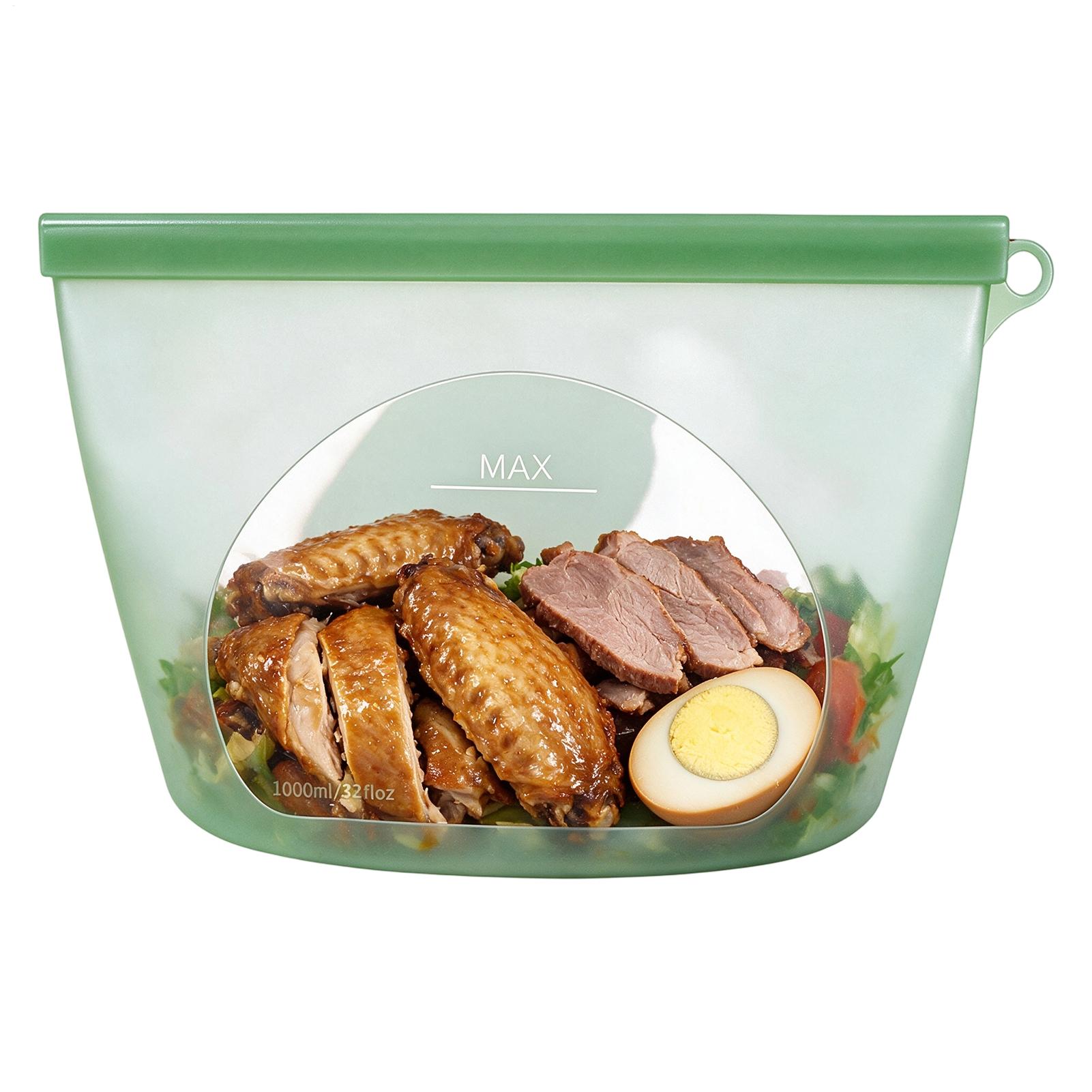 أكياس تخزين طعام من السيليكون  - مراجعة Ziploc Food Storage وسعره