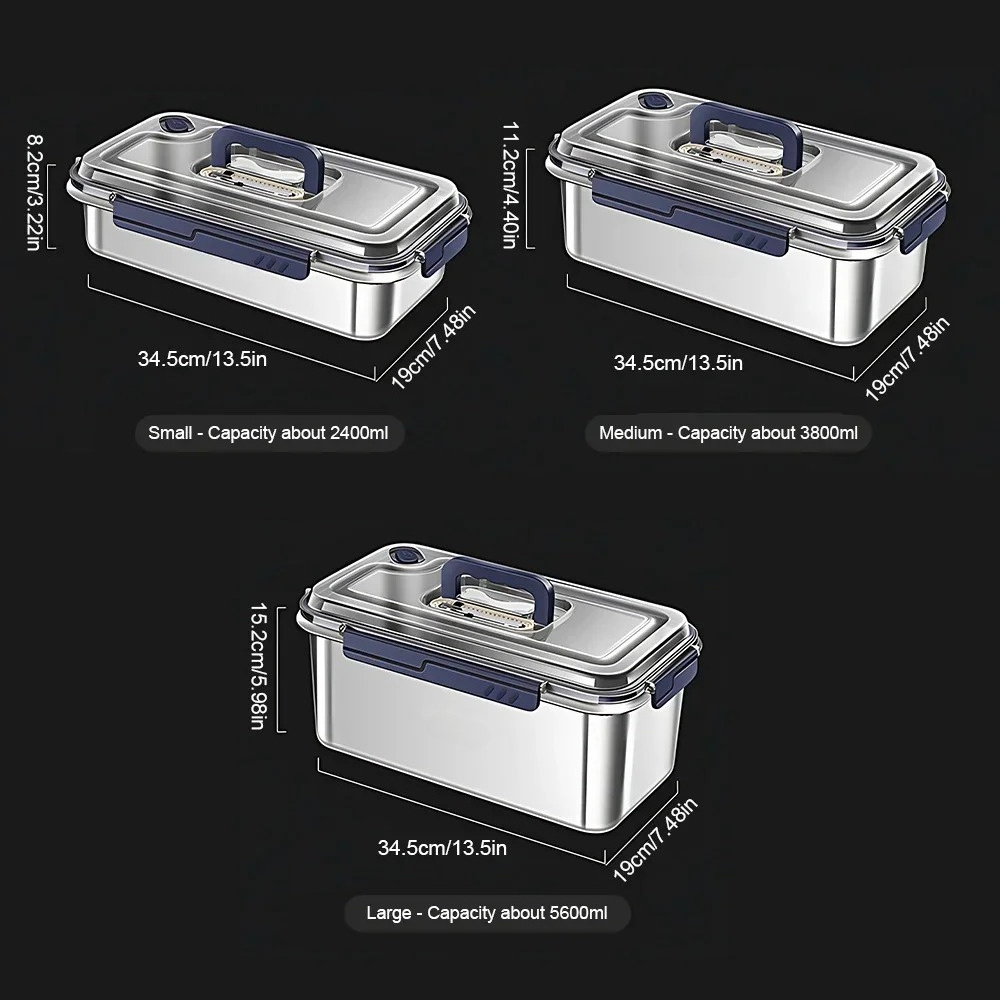حاويات تخزين المواد الغذائية م - مراجعة Food Storage Box Large وسعره