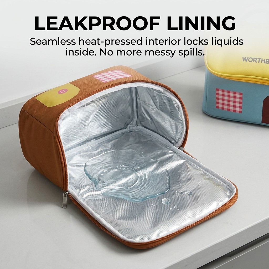 حقيبة غداء حرارية من أكسفورد ب - مراجعة Food Storage Zipper Bags وسعره