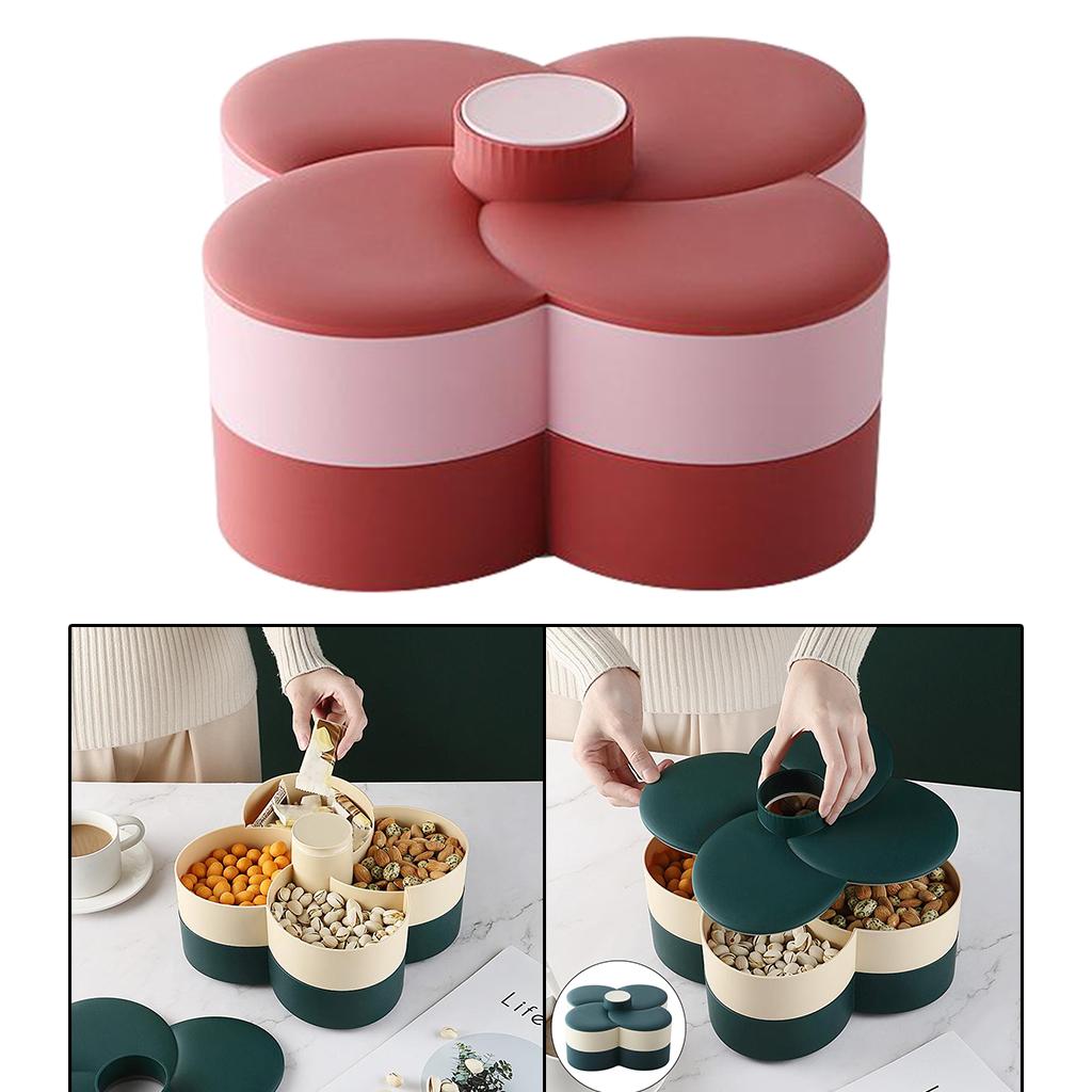 صواني حلوى بتصميم زهور مع غطاء - مراجعة Food Storage Management وسعره