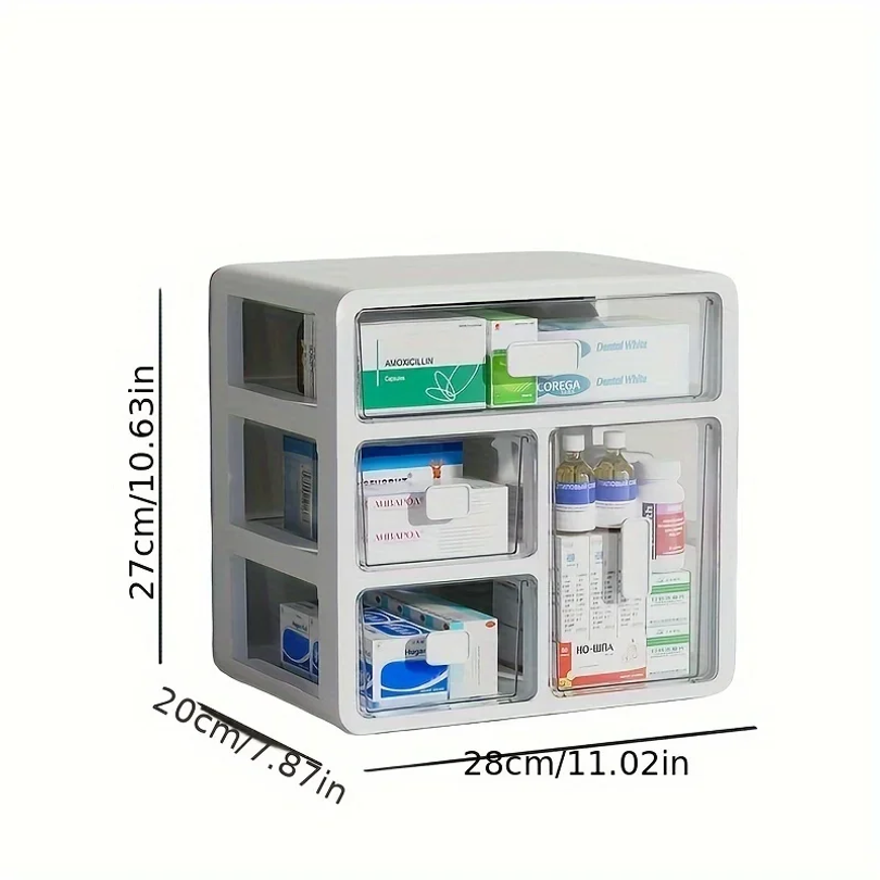 1 خزانة أدوية منزلية، منظم أدو - مراجعة Food Storage Management وسعره
