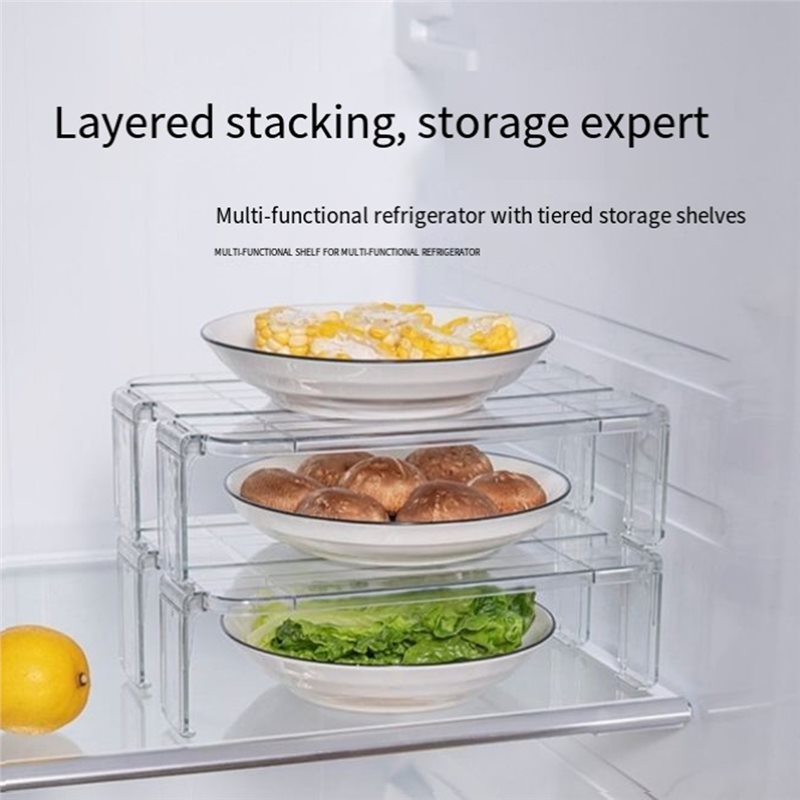 منظم تخزين شفاف قابل للتكديس ل - مراجعة Food Storage Management وسعره
