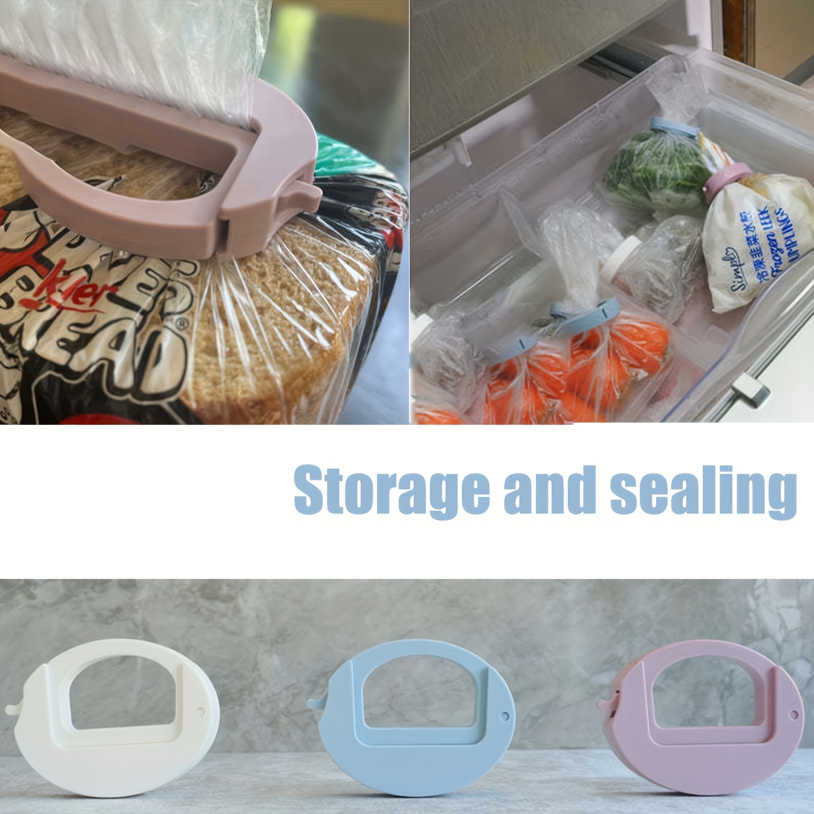 مشابك متعددة الوظائف لختم الطع - مراجعة Food Storage Food Safety وسعره
