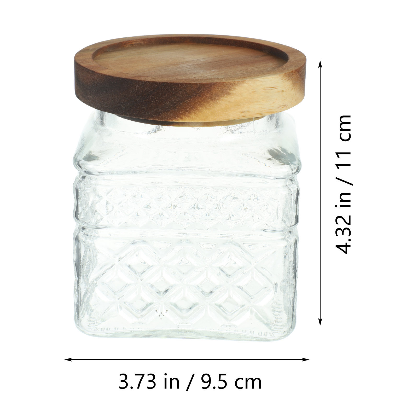 وعاء تخزين زجاجي محكم الإغلاق  - مراجعة Food Storage Jars With Wooden Lids وسعره
