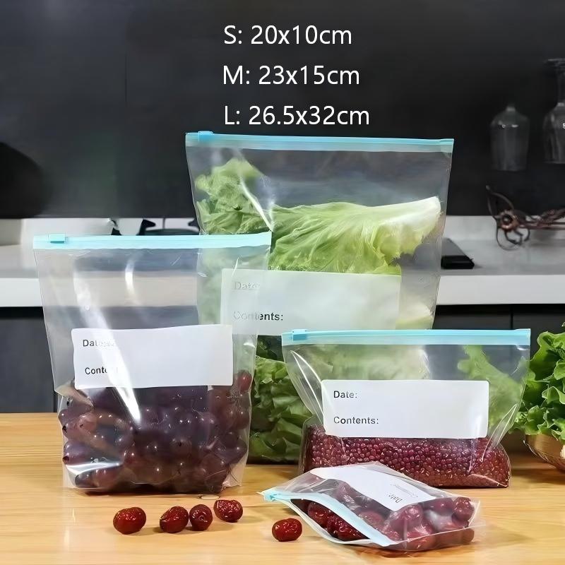 أكياس تخزين الطعام بقفل بسحاب، - مراجعة Ziploc Food Storage وسعره