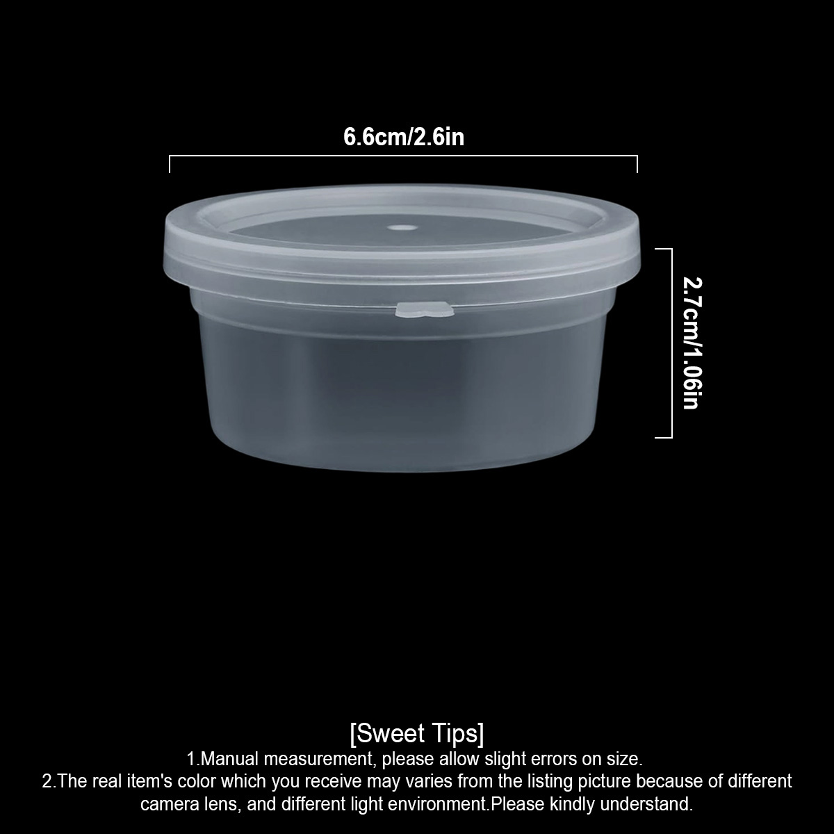 عبوات سلايم صغيرة مع أغطية، عب - مراجعة Food Storage Plastic Container وسعره