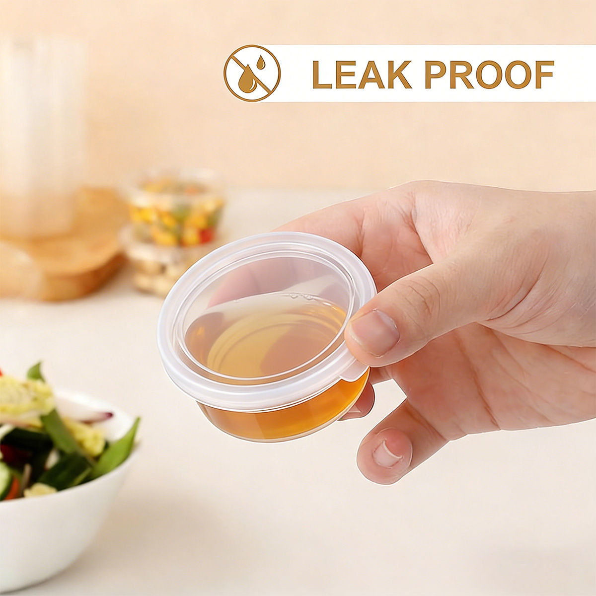 عبوات سلايم صغيرة مع أغطية، عب - مراجعة Food Storage Plastic Container وسعره