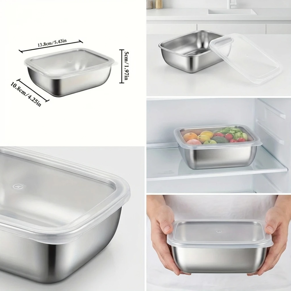 6 قطع من حاويات تخزين الطعام ا - مراجعة Food Storage Containers Set وسعره