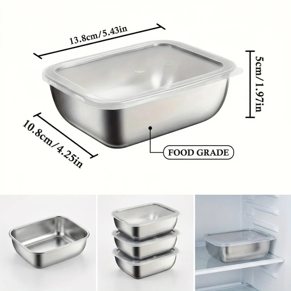 6 قطع من حاويات تخزين الطعام ا - مراجعة Food Storage Containers Set وسعره