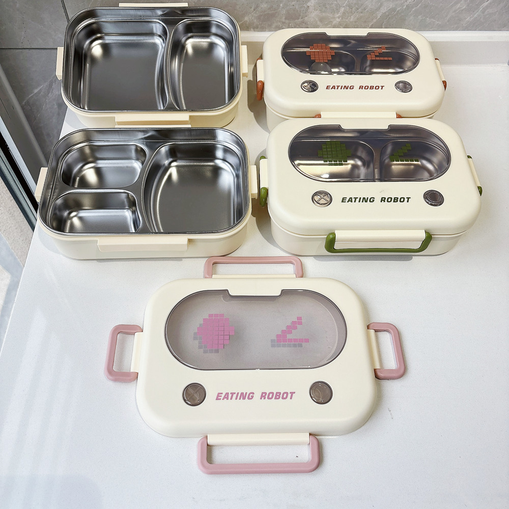 صندوق طعام حراري من الفولاذ ال - مراجعة Food Storage Box Large وسعره