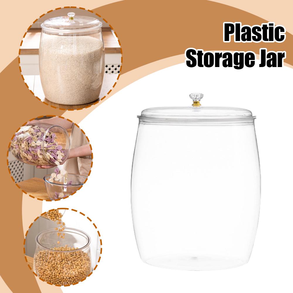 وعاء بلاستيكي شفاف كبير محكم ا - مراجعة Food Storage Plastic Container وسعره
