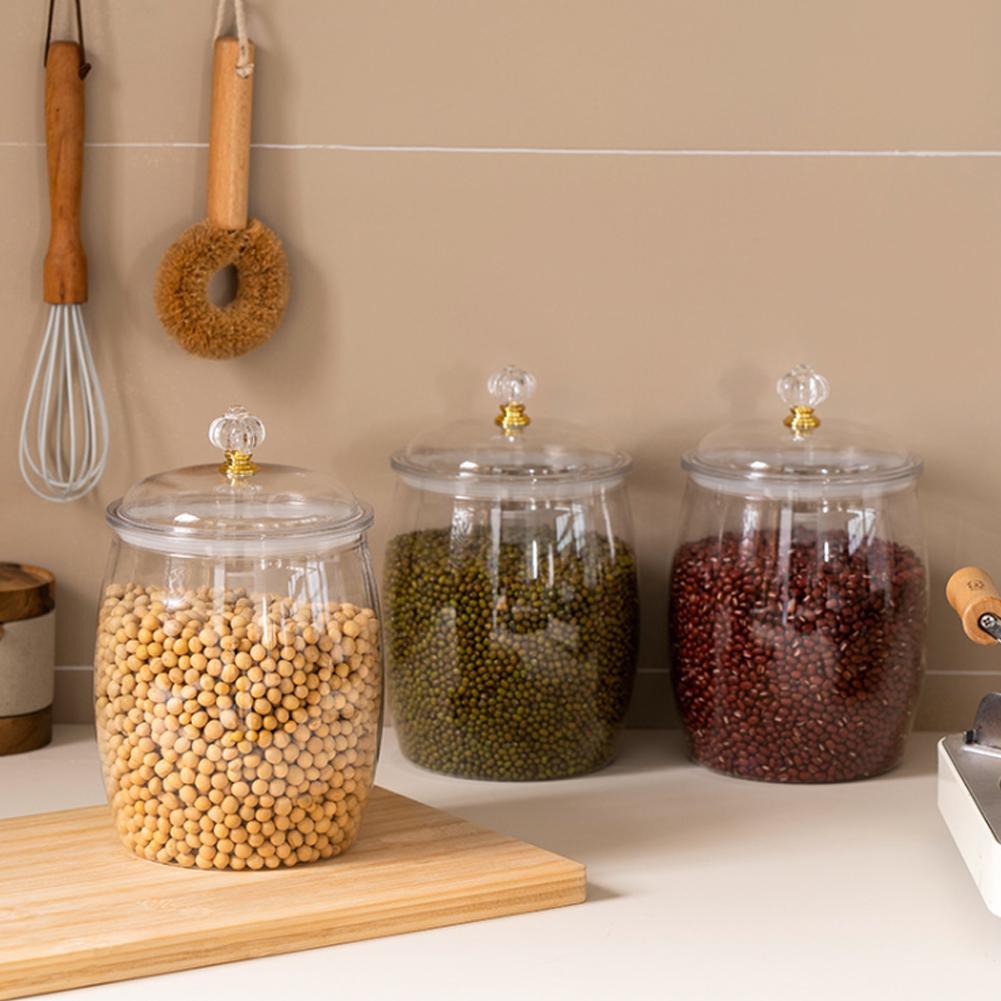 وعاء بلاستيكي شفاف كبير محكم ا - مراجعة Food Storage Plastic Container وسعره