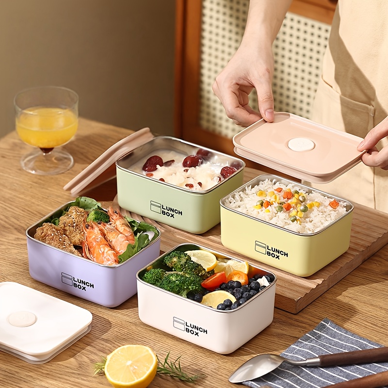 مجموعة علب غداء من الفولاذ الم - مراجعة Food Storage Containers Set وسعره