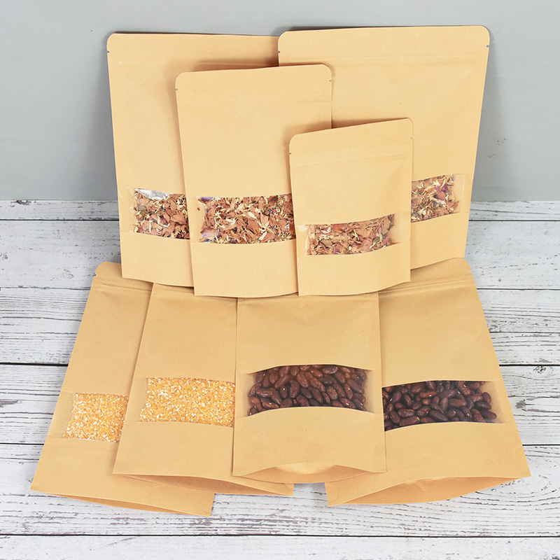 20/50 قطعة كرافت ورقة أكياس قف - مراجعة Ziploc Food Storage وسعره