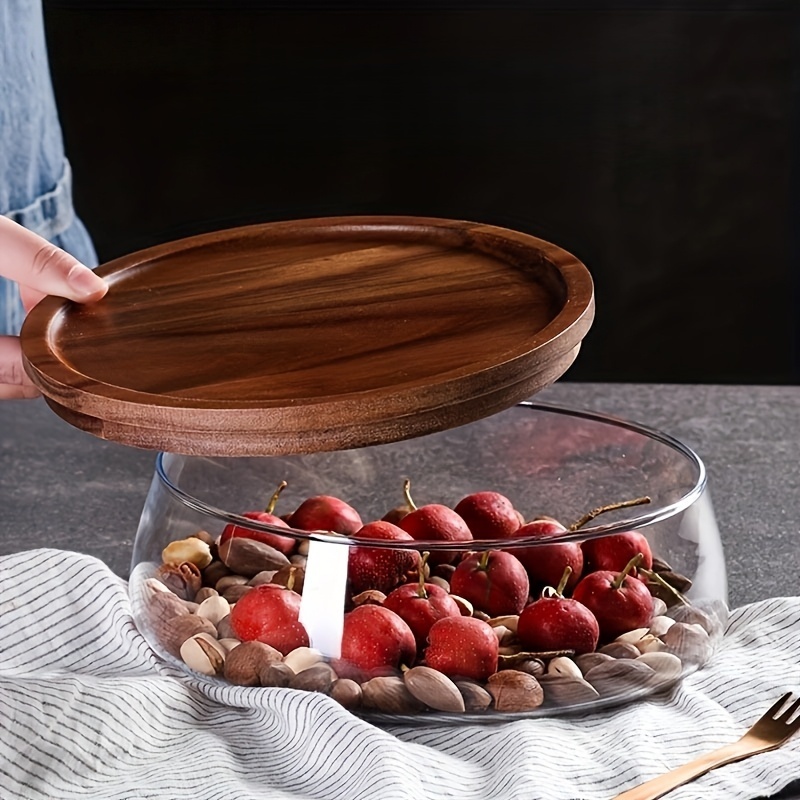 أوعية زجاجية بأغطية خشبية – حا - مراجعة Food Storage Jars With Wooden Lids وسعره