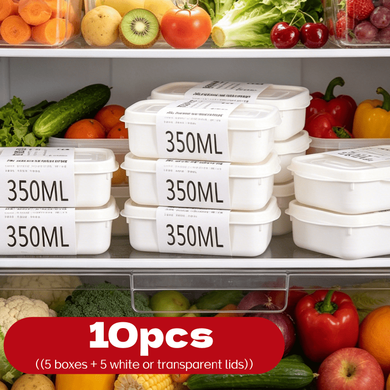 مجموعة من 10 قطع من صناديق تخز - مراجعة Food Storage Containers Set وسعره