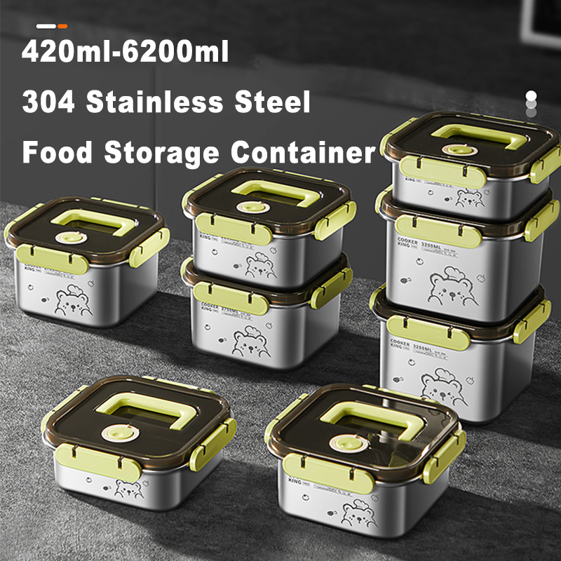 حاوية تخزين الطعام من الفولاذ  - مراجعة Food Storage Box Large وسعره