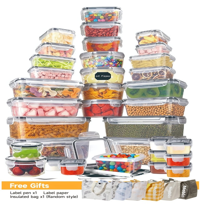 مجموعة تخزين الطعام الخالية من - مراجعة Food Storage Containers Set وسعره