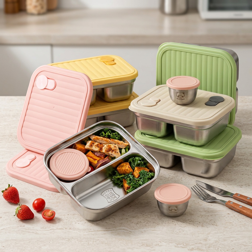 حاوية طعام من الفولاذ المقاوم  - مراجعة Food Storage Thermos وسعره