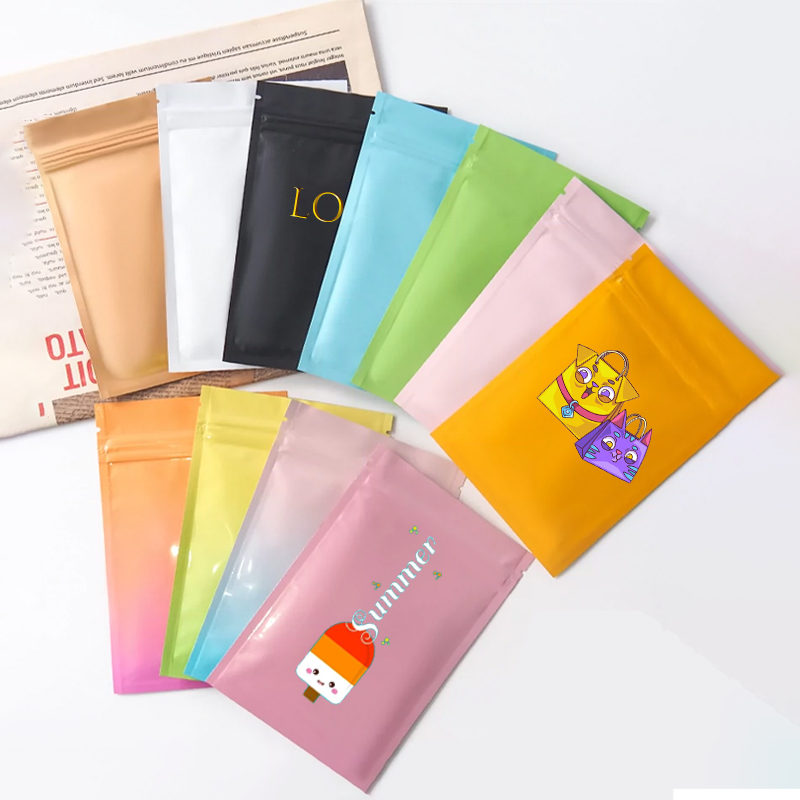 جودة عالية مخصصة مطبوعة الألوم - مراجعة Food Storage Zipper Bags وسعره
