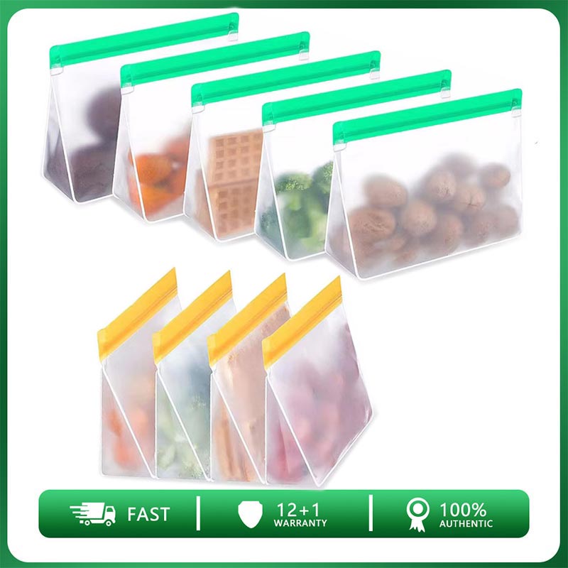 حقيبة تخزين طعام قابلة لإعادة  - مراجعة Food Storage Zipper Bags وسعره