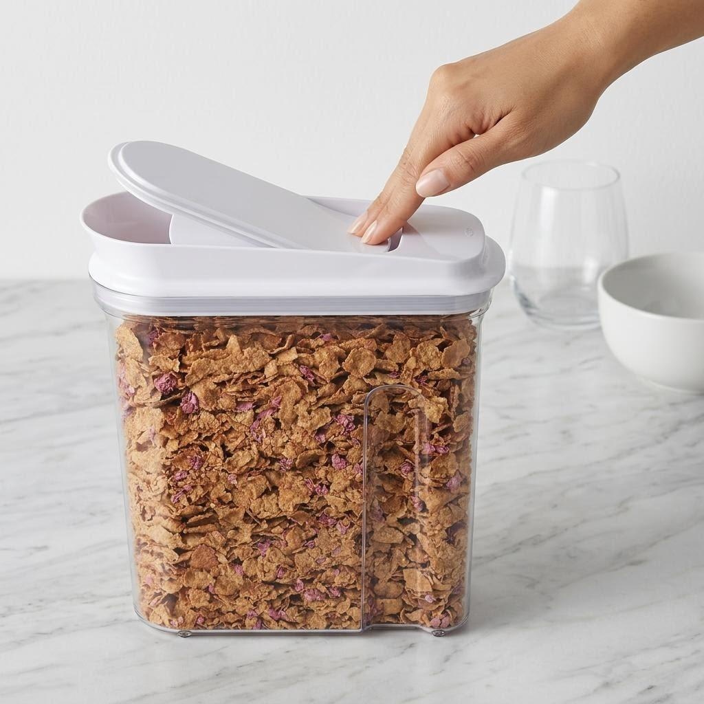 حاويات تخزين طعام محكمة الإغلا - مراجعة Food Storage In Pantry وسعره