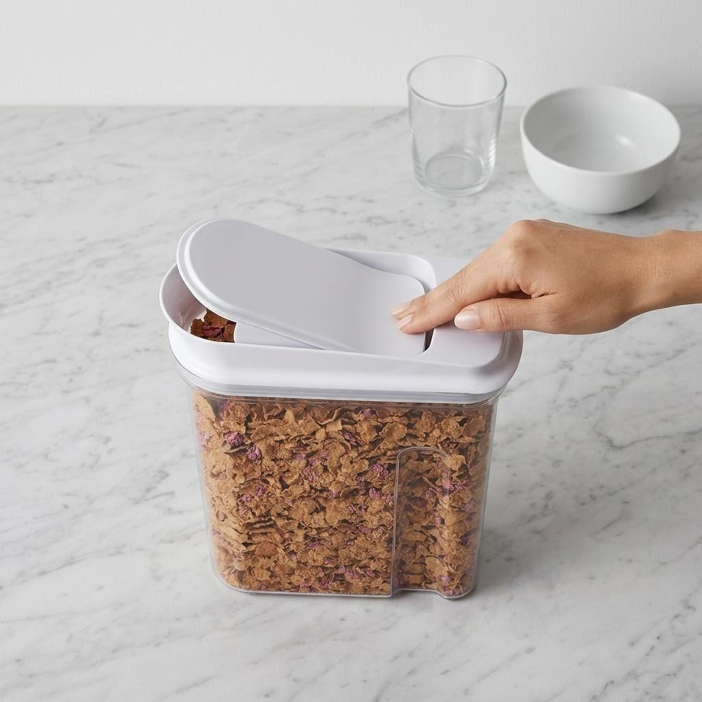 حاويات تخزين طعام محكمة الإغلا - مراجعة Food Storage In Pantry وسعره